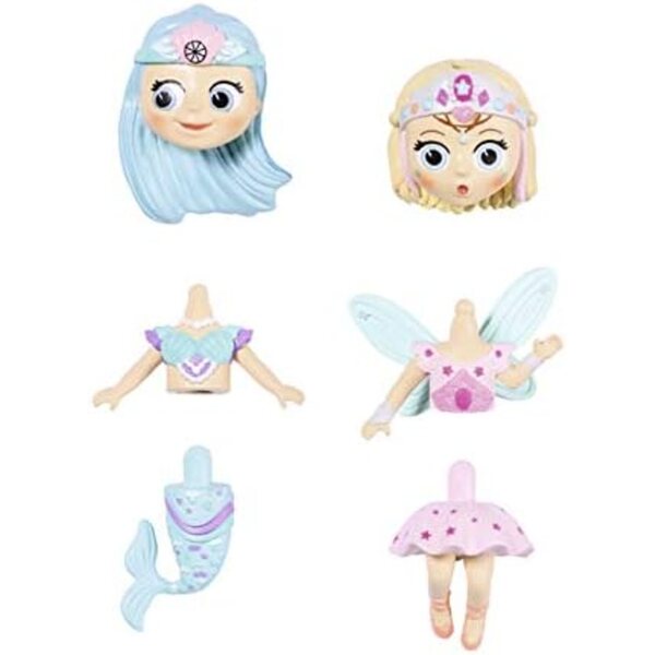Zapf Creation Lil Snaps Welle 2 – Set mit 32 bunten Puppen zum Kombinieren