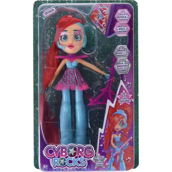 Cyborg Rocks Electra Puppe 28 cm Mehrfarbig - IMC Toys 96875