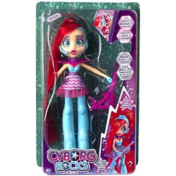 Cyborg Rocks Electra Puppe 28 cm Mehrfarbig - IMC Toys 96875