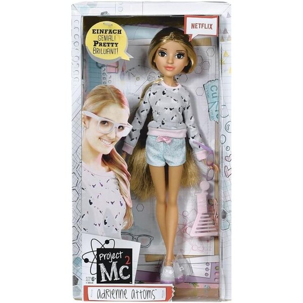 Project MC² Adrienne Attoms - Bamboleducativa con accessori scientifici