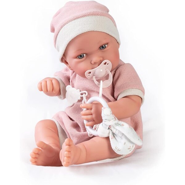 Antonio Juan Pipa Neugeborene Puppe 42 cm, realistisch und weich im Griff