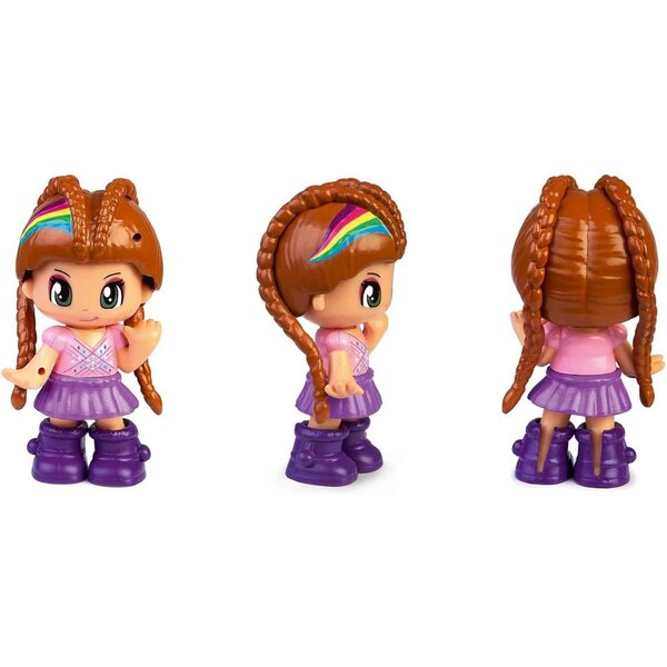 Pinypon Iris Surprise 40 cm – Behälter mit 6 Fächern und exklusiver Minifigur