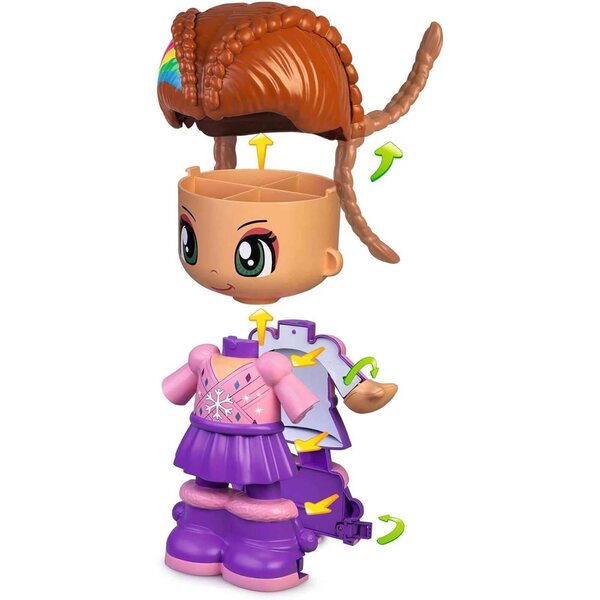 Pinypon Iris Surprise 40 cm – Behälter mit 6 Fächern und exklusiver Minifigur
