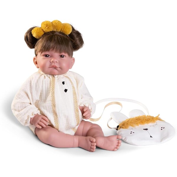 Nica Antonio Juan Neugeborene Puppe 42 cm mit Zubehör und Strampler