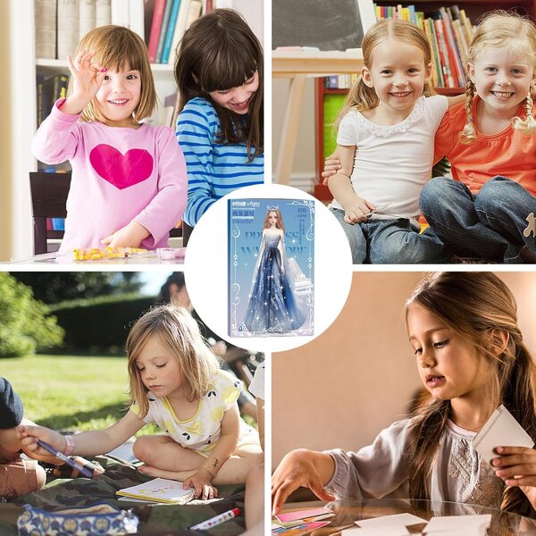 Magnetpuppen zum Verkleiden: kreatives Spielen für Kinder mit bunten Accessoires