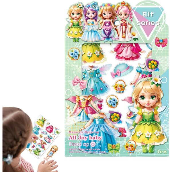 Yanzisura Magnetic Princess – Kreativ- und Lernspiel für Kinder