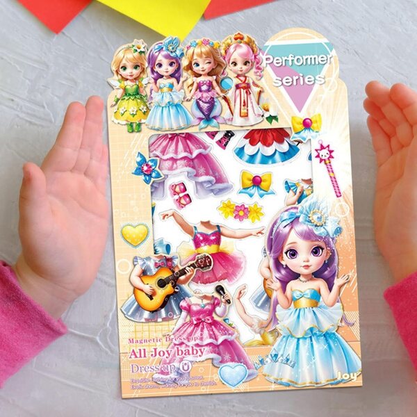 Magnetic Princess Dressed – Kreatives Acryl-Set, lehrreiches und unterhaltsames Spiel für Kinder