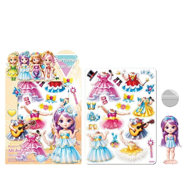Magnetic Princess Dressed – Kreatives Acryl-Set, lehrreiches und unterhaltsames Spiel für Kinder