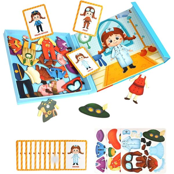 Magnetisches Papierpuzzle 21x20 cm - kreatives Lernspiel für Kinder