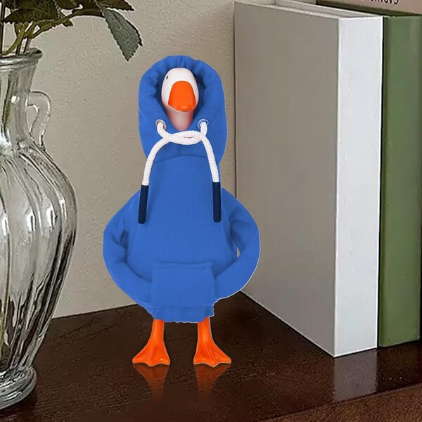 Costume miniatura per oca da scrivania 18 cm | Accessorio decorativo festa e casa
