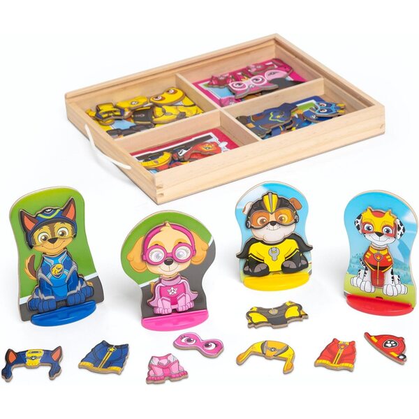 Melissa & Doug Pat Patrouille 64 magnetische Teile – Kreativ- und Lernspiel für Kinder