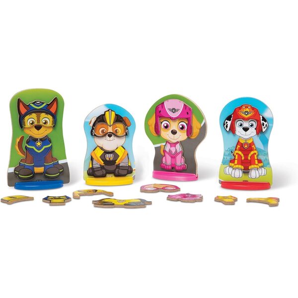 Melissa & Doug Pat Patrouille 64 magnetische Teile – Kreativ- und Lernspiel für Kinder