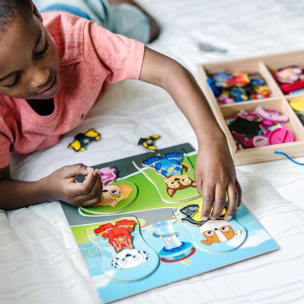 Melissa & Doug Pat Patrouille 64 magnetische Teile – Kreativ- und Lernspiel für Kinder