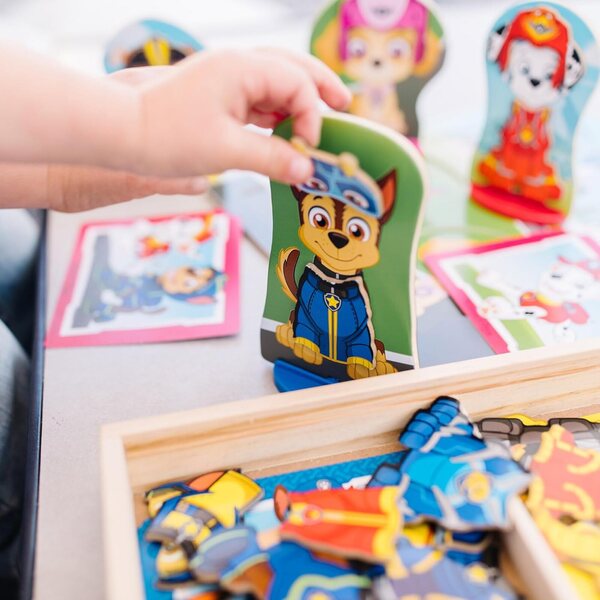Melissa & Doug Pat Patrouille 64 magnetische Teile – Kreativ- und Lernspiel für Kinder