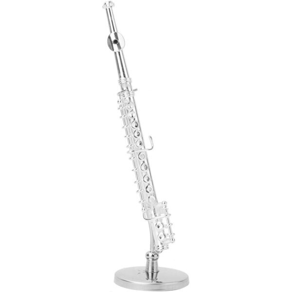 Mini-Kupferflöte Modell 11 cm mit Ständer und eleganter Geschenkbox
