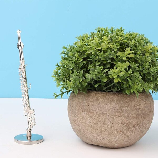 Mini-Kupferflöte Modell 11 cm mit Ständer und eleganter Geschenkbox