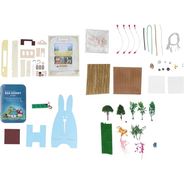 Kit Casa delle Bambole in Legno DIY - Gioco Educativo Creativo per Bambini e Famiglie
