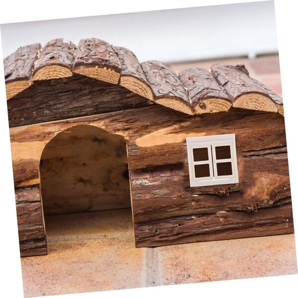 Set porte e finestre in plastica per casa delle bambole kit completo miniatura realistica