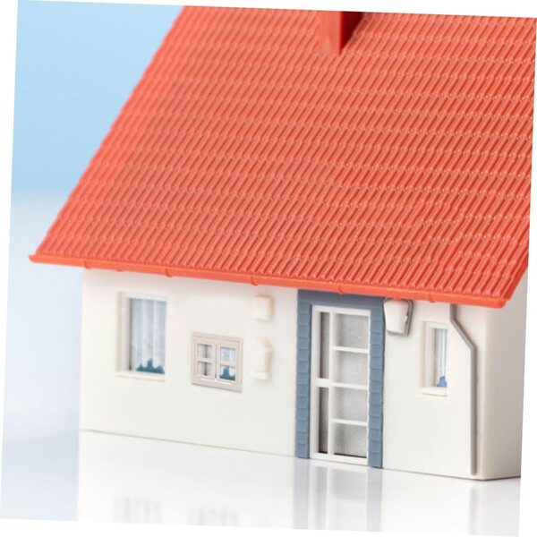 Set porte e finestre in plastica per casa delle bambole kit completo miniatura realistica