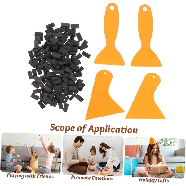 Kit 204 Mini-Graukrümel für Konstruktionen und Mikrolandschaften aus Keramik