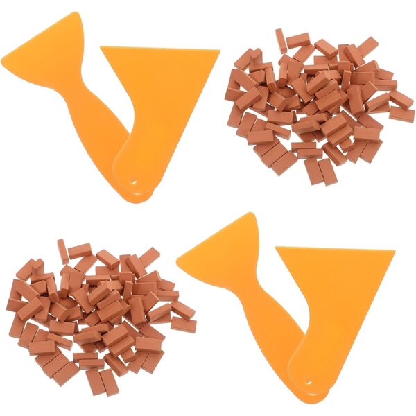 Kit 204 Mini Bricolage Briques Miniatures per Case di Bambole Modelli Architettonici