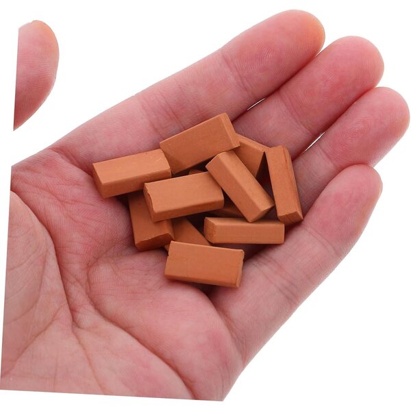 Kit 204 Mini Bricolage Briques Miniatures per Case di Bambole Modelli Architettonici