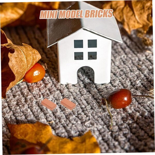 Kit 204 Mini Bricolage Briques Miniatures per Case di Bambole Modelli Architettonici