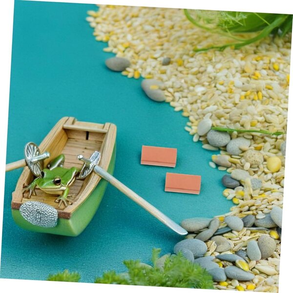 Kit 204 Mini Bricolage Briques Miniatures per Case di Bambole Modelli Architettonici