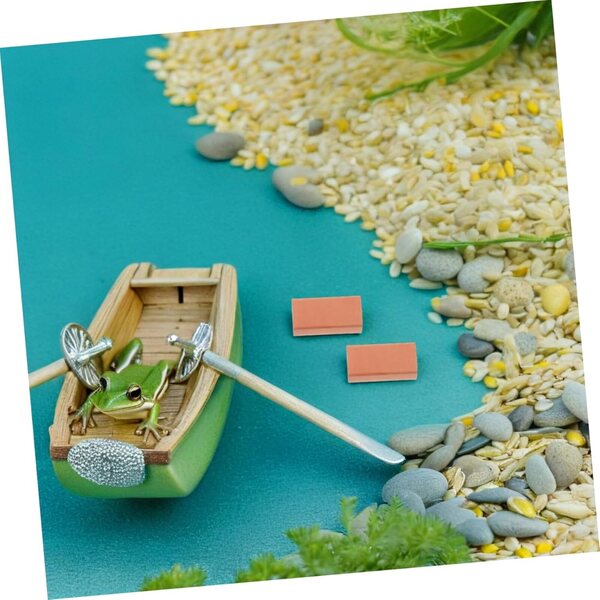 Kit 204 pezzi mini blocchi e mattoni per modellismo giardino e casette | FUNNETOYU