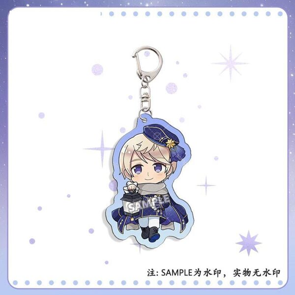 Set 8 Portachiavi Anime Hetalia Axis Powers in Acrilico, Idee Regalo e Decorazioni