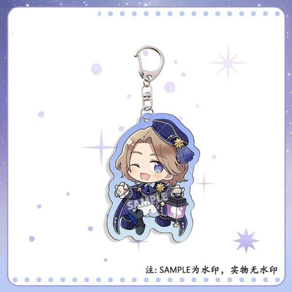 Set 8 Portachiavi Anime Hetalia Axis Powers in Acrilico, Idee Regalo e Decorazioni