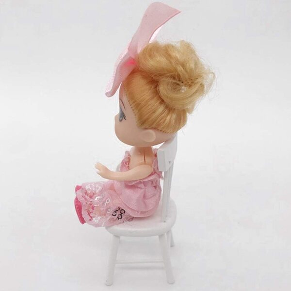Naroote Holzstuhl Miniatur 1:12 für Puppenhaus, umweltfreundlich und sicher