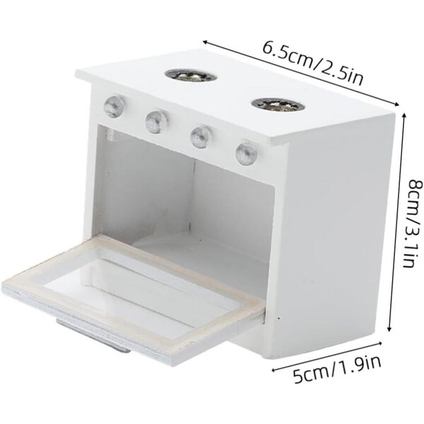 Mini Cucina Ecologica per Casa delle Bambole UPKOCH - Stimola Creatività e Immaginazione