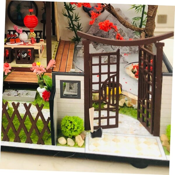 Set 6 Mini Strumenti da Giardino in Legno per Casa delle Bambole - Accessori Miniatura