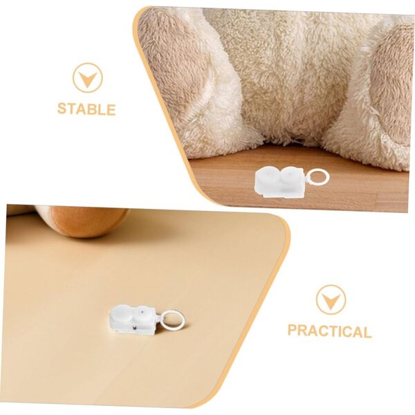 Kit 10 Motori Vibrazione e Cordicelle per Riparare e Animare Peluche DIY