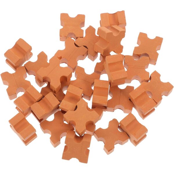Set 50 Mini Bricche Finte per Decorazioni e Architettura Miniatura DIY