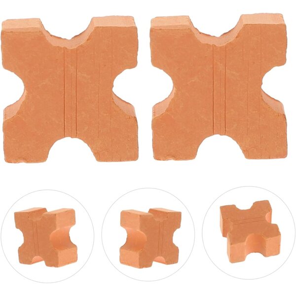 Set 50 Mini Bricche Finte per Decorazioni e Architettura Miniatura DIY