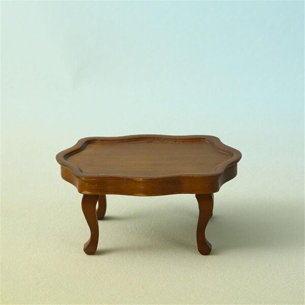 Mini tavolino in legno realistico per casa delle bambole - gioco e decorazione