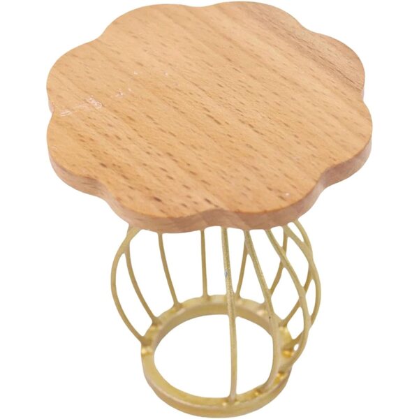 Miniatur-Holztisch für Puppenhäuser – realistisches und sicheres Zubehör