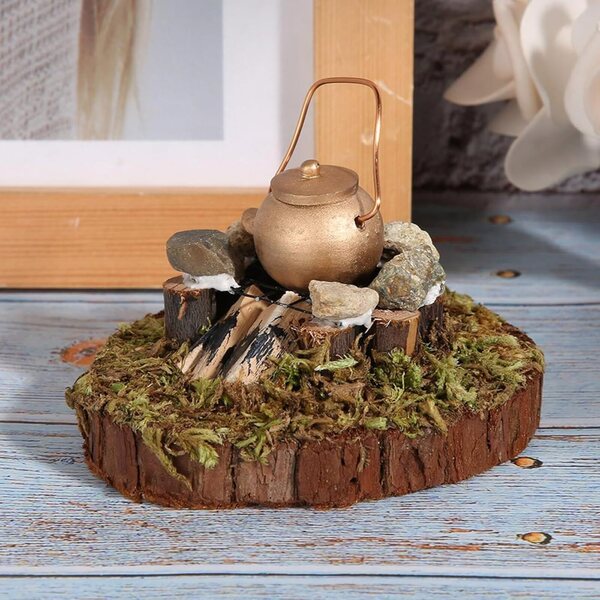 Puppenhausmodell aus Holz: Realistischer Miniaturtopf 1:12