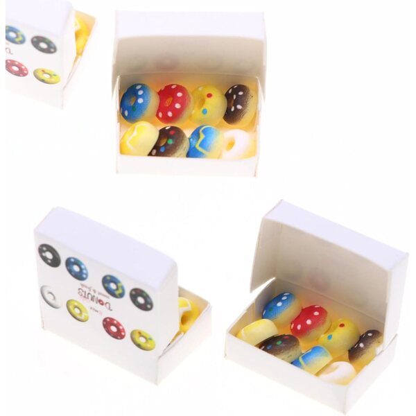 Dessertminiatur aus realistischem Harz für Puppenhäuser - Zubehör 1:12
