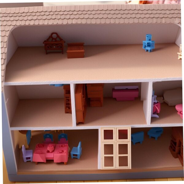 Toddmomy Volets e Scaffali Decorativi per Miniature, Accessori Maison DIY