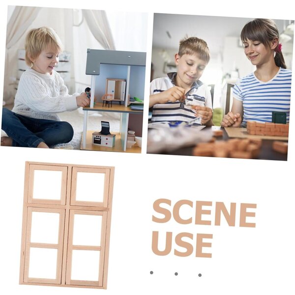 Toddmomy Volets e Scaffali Decorativi per Miniature, Accessori Maison DIY