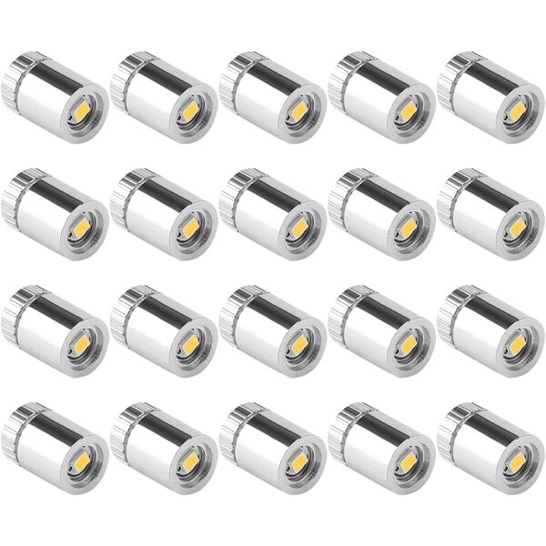 Set 20 mini luci LED a batteria per lavori manuali e decorazioni miniature Bloomique