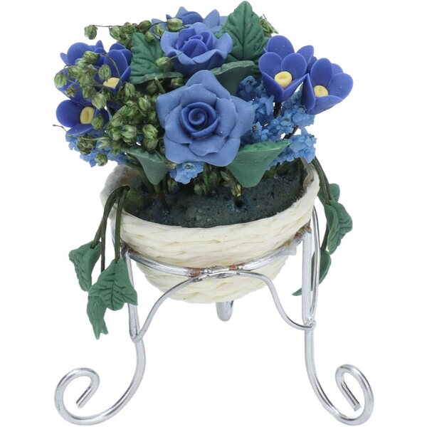 Fiori Miniature in Argilla per Casa delle Bambole e Giardini delle Fate
