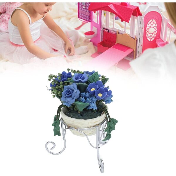 Fiori Miniature in Argilla per Casa delle Bambole e Giardini delle Fate