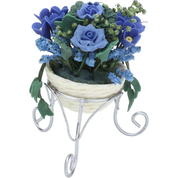 Fiori Miniature in Argilla per Casa delle Bambole e Giardini delle Fate