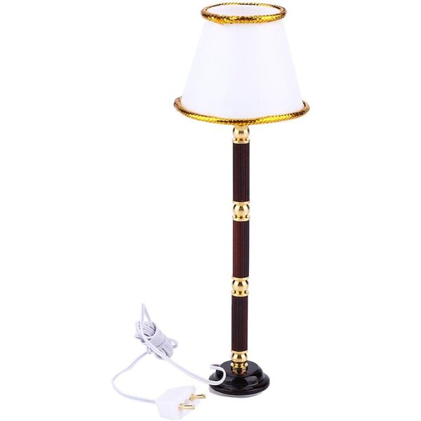 Airshi Mini Lampione Métal LED per Casa delle Bambole, Design Elegante e Durevole