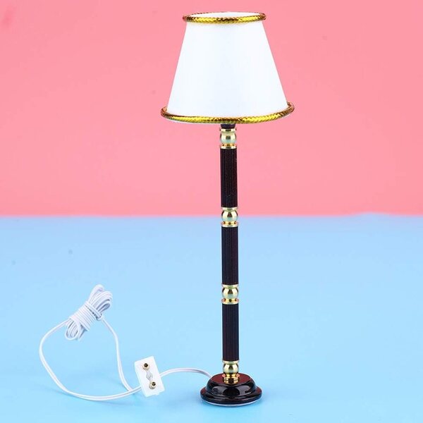 Airshi Mini Lampione Métal LED per Casa delle Bambole, Design Elegante e Durevole