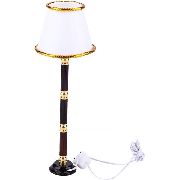 Airshi Mini Lampione Métal LED per Casa delle Bambole, Design Elegante e Durevole